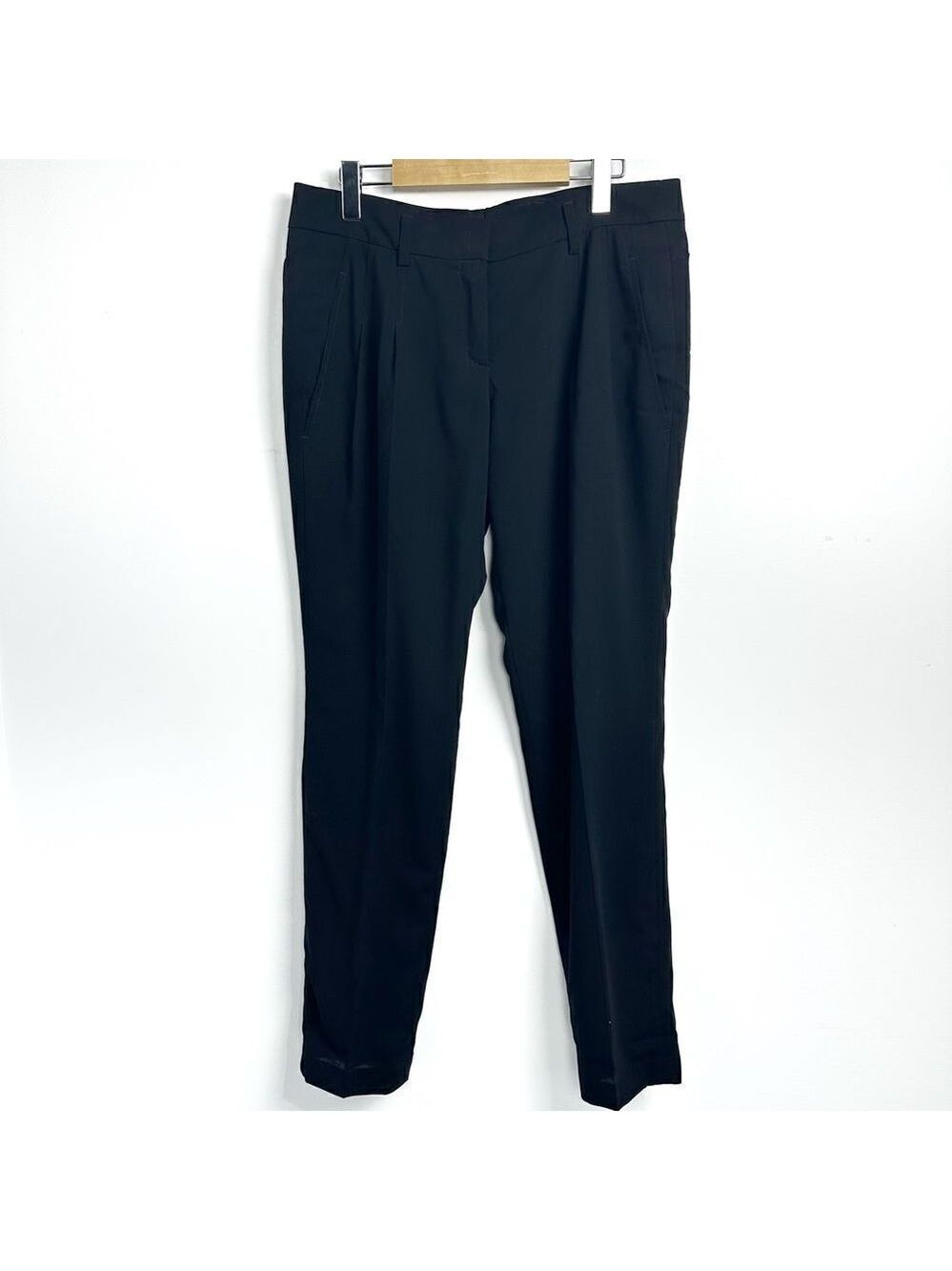 Akris Punto Black 100% Wool Trousers